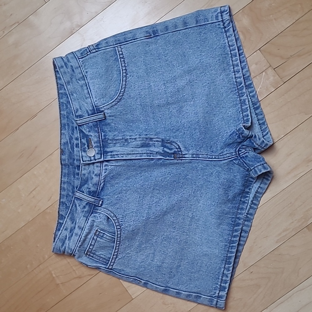 NWOT Shein High Rise Denim Shorts size 30
